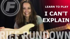 Learn To Play I Cant Explain by The Who