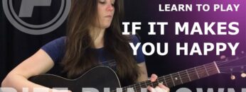 Learn to play If It Makes You Happy by Sheryl Crow