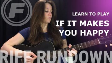 Learn to play If It Makes You Happy by Sheryl Crow