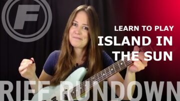 Learn to play Island in the Sun by Weezer