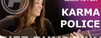 Learn to play Karma Police Acoustic by Radiohead