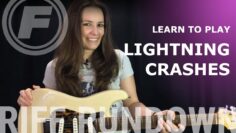 Learn To Play Lightning Crashes by Live