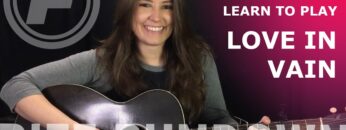 Learn to play Love in Vain by The Rolling Stones/Robert Johnson