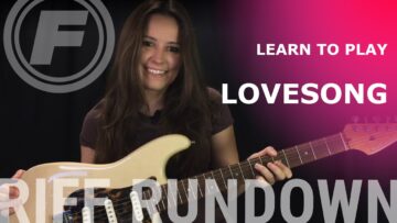 Learn to play Lovesong by The Cure