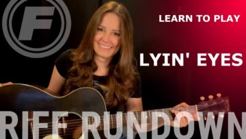 Learn To Play Lyin Eyes by The Eagles