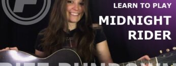 Learn to Play Midnight Rider by The Allman Brothers Band