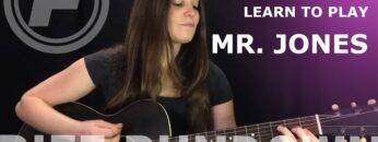 Learn to Play Mr. Jones by The Counting Crows