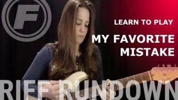 Learn to play My Favorite Mistake by Sheryl Crow