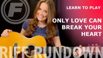 Learn To Play Only Love Can Break Your Heart by Neil Young