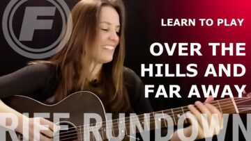 Learn to play Over The Hills and Far Away Lesson – Led Zeppelin