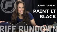 Learn to Play Paint It Black by The Rolling Stones