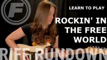 Learn To Play Rockin In The Free World by Neil Young