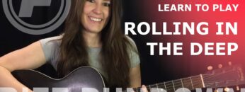 Learn to play Rolling In The Deep by Adele