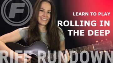 Learn to play Rolling In The Deep by Adele
