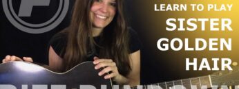 Learn to play Sister Golden Hair by America
