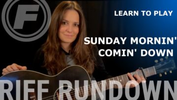 Learn To Play Sunday Mornin Comin Down by Kris Kristofferson