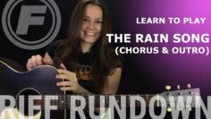 Learn to Play The Rain Song (Chorus and Outro) by Led Zeppelin