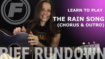 Learn to Play The Rain Song (Chorus and Outro) by Led Zeppelin