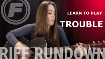 Learn to play Trouble by Ray Lamontagne