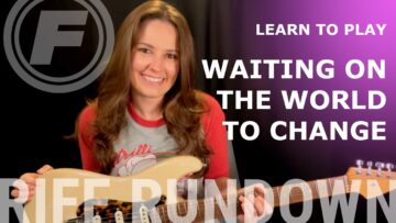 Learn To Play Waiting On The World To Change by John Mayer