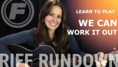 Learn To Play We Can Work It Out by The Beatles