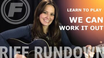 Learn To Play We Can Work It Out by The Beatles