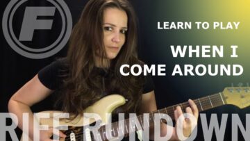 Learn To Play When I Come Around by Green Day