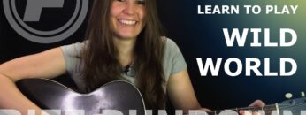 Learn to play Wild World by Yusuf/Cat Stevens