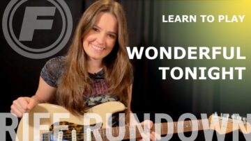 Learn To Play Wonderful Tonight by Eric Clapton