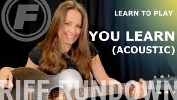 Learn To Play You Learn by Alanis Morissette