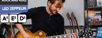 Led Zeppelin Rock and Roll Guitar Lesson