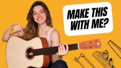 Make An Acoustic Guitar Back With Me