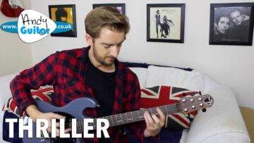 Michael Jackson – Thriller Guitar Lesson Tutorial – How to play