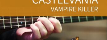 NES Game – Castlevania – VAMPIRE KILLER – Acoustic Guitar
