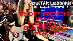 Pop Rock Backing Track In G Major