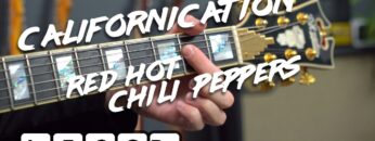 Red Hot Chili Peppers – Californication Guitar Lesson Tutorial ( All Chord & Riff sections )