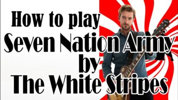 Seven Nation Army – White Stripes Guitar Tutorial – Easy Riffs Lesson #3
