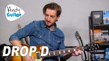 Slither – Velvet Revolver // DROP D Riffs Guitar Lesson – Slash