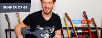 Summer Of 69 Rock Guitar Lesson – Bryan Adams – Electric Guitar