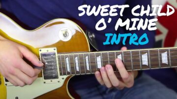 Sweet Child O Mine INTRO Guitar Lesson Tutorial – Guns N Roses Slash