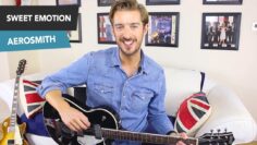 Sweet Emotion Guitar Tutorial – Aerosmith – Rock Guitar Lesson All Riffs