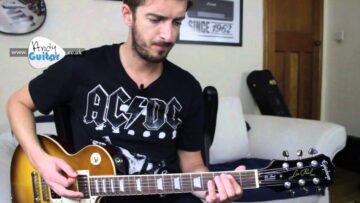 The Darkness Black Shuck Rock Riff Guitar Lesson Tutorial – Easy Riff Lesson #13