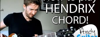 The Hendrix Chord Play in the style of Jimi Hendrix – Easy Riffs Lesson #9