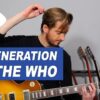 The Who – My Generation Guitar Lesson/ Tutorial – Easy Rock Songs On Guitar
