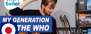 The Who – My Generation Guitar Lesson/ Tutorial – Easy Rock Songs On Guitar
