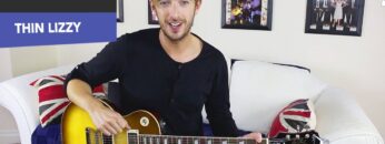 Thin Lizzy JAILBREAK Guitar Lesson Tutorial – VERY EASY Power chord song