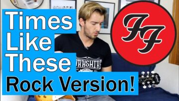 Times Like These – Foo Fighters Guitar Tutorial – Easy Riff Lesson #14