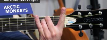 Whyd You Only Call Me When Youre High? EASY Arctic Monkeys Guitar Lesson Tutorial