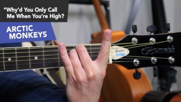 Whyd You Only Call Me When Youre High? EASY Arctic Monkeys Guitar Lesson Tutorial
