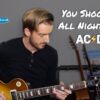 You Shook Me All Night Long – AC/DC Guitar Lesson – Easy Rock Songs To play On Guitar
